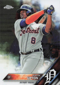 2016 Topps Chrome Justin Upton #140