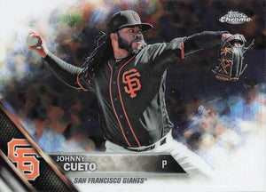 2016 Topps Chrome Johnny Cueto #147