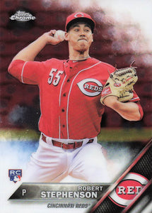 2016 Topps Chrome Robert Stephenson #148 RC