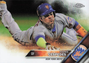 2016 Topps Chrome Yoenis Cespedes #169