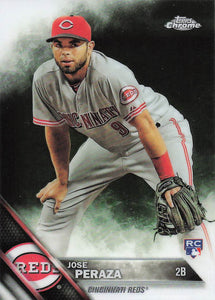 2016 Topps Chrome Jose Peraza #177 RC