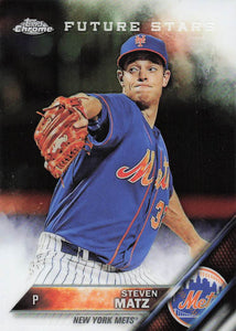 2016 Topps Chrome Steven Matz #195