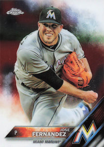 2016 Topps Chrome Jose Fernandez #197