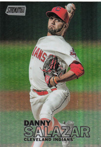 2016 Topps Stadium Club Rainbow Foilboard 24/25 Danny Salazar #148