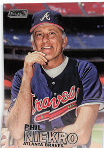 2016 Topps Stadium Club Phil Niekro #135