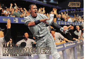 2016 Topps Stadium Club Gold Foil Alex Rodriguez #161