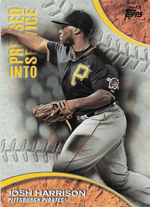 2016 Topps Pressed into Service Josh Harrison #PIS-7