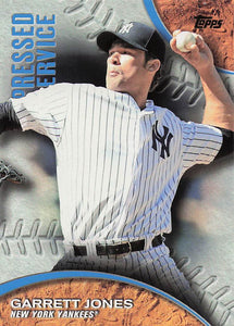 2016 Topps Pressed into Service Garrett Jones #PIS-8