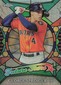 2016 Topps Chrome Future Stars George Springer #FS-17