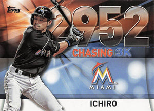 2016 Topps Update Chasing 3000 Ichiro #3000-42