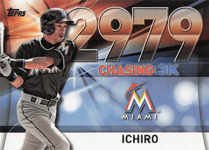 2016 Topps Update Chasing 3000 Ichiro #3000-49