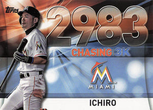 2016 Topps Update Chasing 3000 Ichiro #3000-53