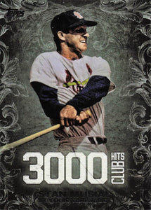 2016 Topps Update 3000 Hit Club Stan Musial #3000H-4
