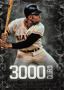 2016 Topps Update 3000 Hit Club Willie Mays #3000H-7