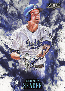 2016 Topps Update Fire Corey Seager #F-11