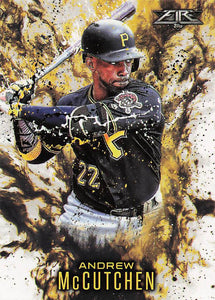 2016 Topps Update Fire Andrew McCutchen #F-13