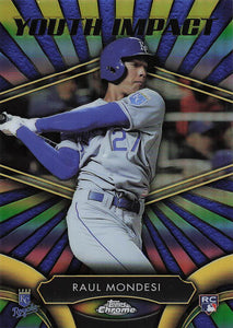 2016 Topps Chrome Youth Impact Raul Mondesi #YI-16 RC