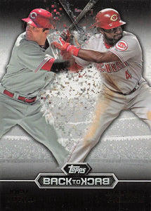 2016 Topps Back-To-Back Joey Votto - Brandon Phillips #B2B-5