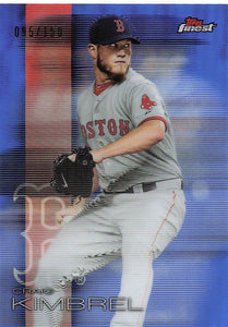 2016 Topps Finest Blue Refractor 095/150 Craig Kimbrel #72