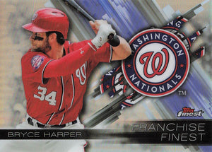 2016 Topps Finest Franchise Finest Bryce Harper #FF-BH