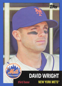 2016 Topps Archives Blue Border 045/199 David Wright #43