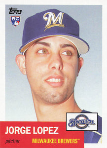 2016 Topps Archives Jorge Lopez #47 RC