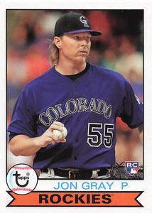 2016 Topps Archives Jon Gray #154 RC