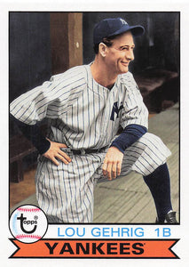 2016 Topps Archives Lou Gehrig #190