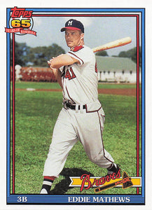 2016 Topps Archives Eddie Mathews #263