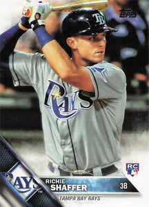 2016 Topps Richie Shaffer #3 RC