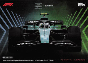 2022-23 Topps F1 Lights Out Aston Martin Aramco Cognizant Formula One Team