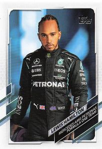 2021 Topps Formula 1 Lewis Hamilton #1
