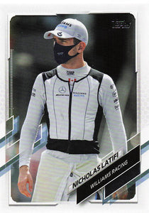 2021 Topps Formula 1 Nicholas Latifi #42