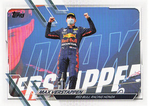 2021 Topps Formula 1 Max Verstappen #48