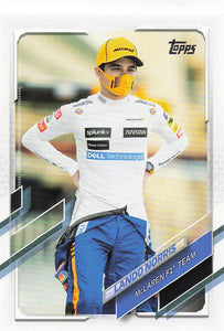 2021 Topps Formula 1 Lando Norris #52