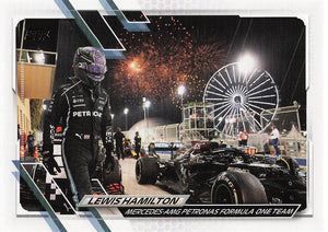 2021 Topps Formula 1 Lewis Hamilton #56