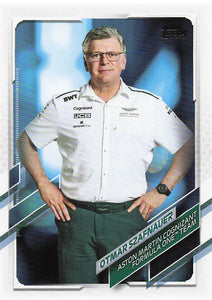 2021 Topps Formula 1 Otmar Szafnauer #91
