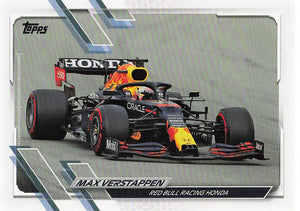 2021 Topps Formula 1 Max Verstappen #98