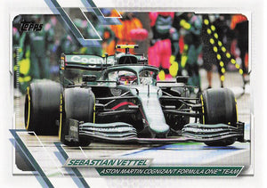 2021 Topps Formula 1 Sebastian Vettel #102