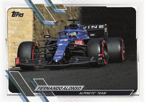 2021 Topps Formula 1 Fernando Alonso #104