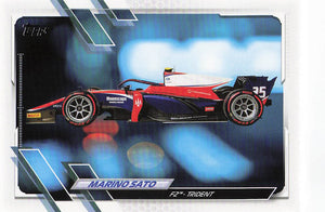 2021 Topps Formula 1 Marino Sato #134