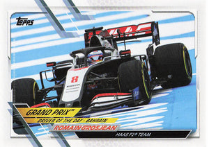 2021 Topps Formula 1 Romain Grosjean #157