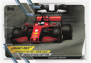 2021 Topps Formula 1 Sebastian Vettel #165
