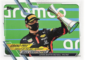 2021 Topps Formula 1 Max Verstappen #168