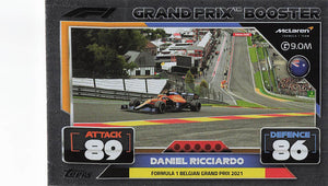 2022 Topps F1 Turbo Attax Daniel Ricciardo #323