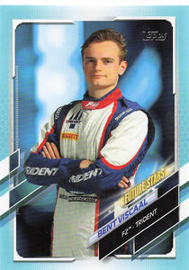 2021 Topps Formula 1 Aqua 098/199 Bent Viscaal #76