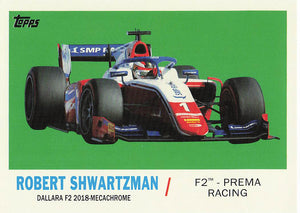 2021 Topps Formula 1 Topps 1961 Sports Cars Robert Shwartzman #T61-RS