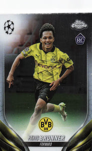 2023-24 Topps Chrome UEFA Club Competitions Paris Brunner #44 RC