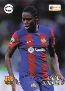 2023-24 Topps Merlin Heritage UEFA Club Collections Asisat Oshoala #75