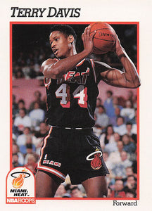 1991-92 NBA Hoops Terry Davis #109